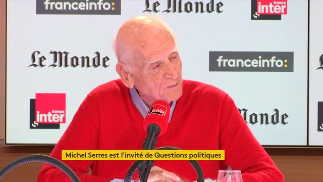 Michel Serres : S'il y a une voie pour un signal moral, c'est le rire