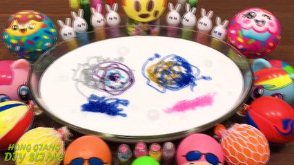 Mixing Random Things into FLUFFY Slime #2 !!! Slime Smoothie ! Relaxing Satisfying Slime s