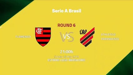 Pre match day between Flamengo and Athletico Paranaense Round 6 Série A