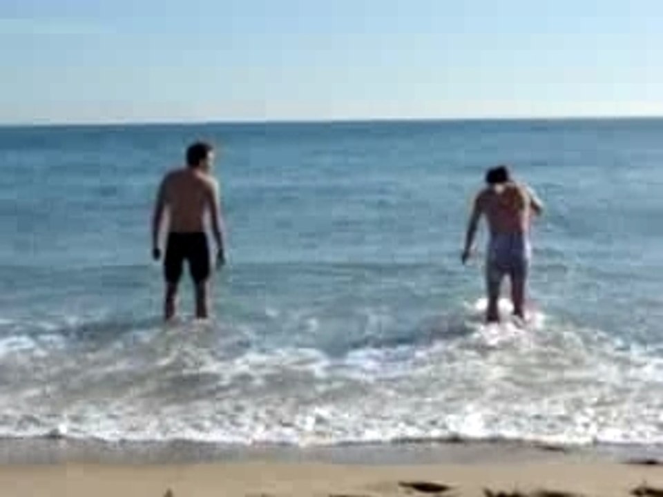 Premier bain de l'année (entrée)