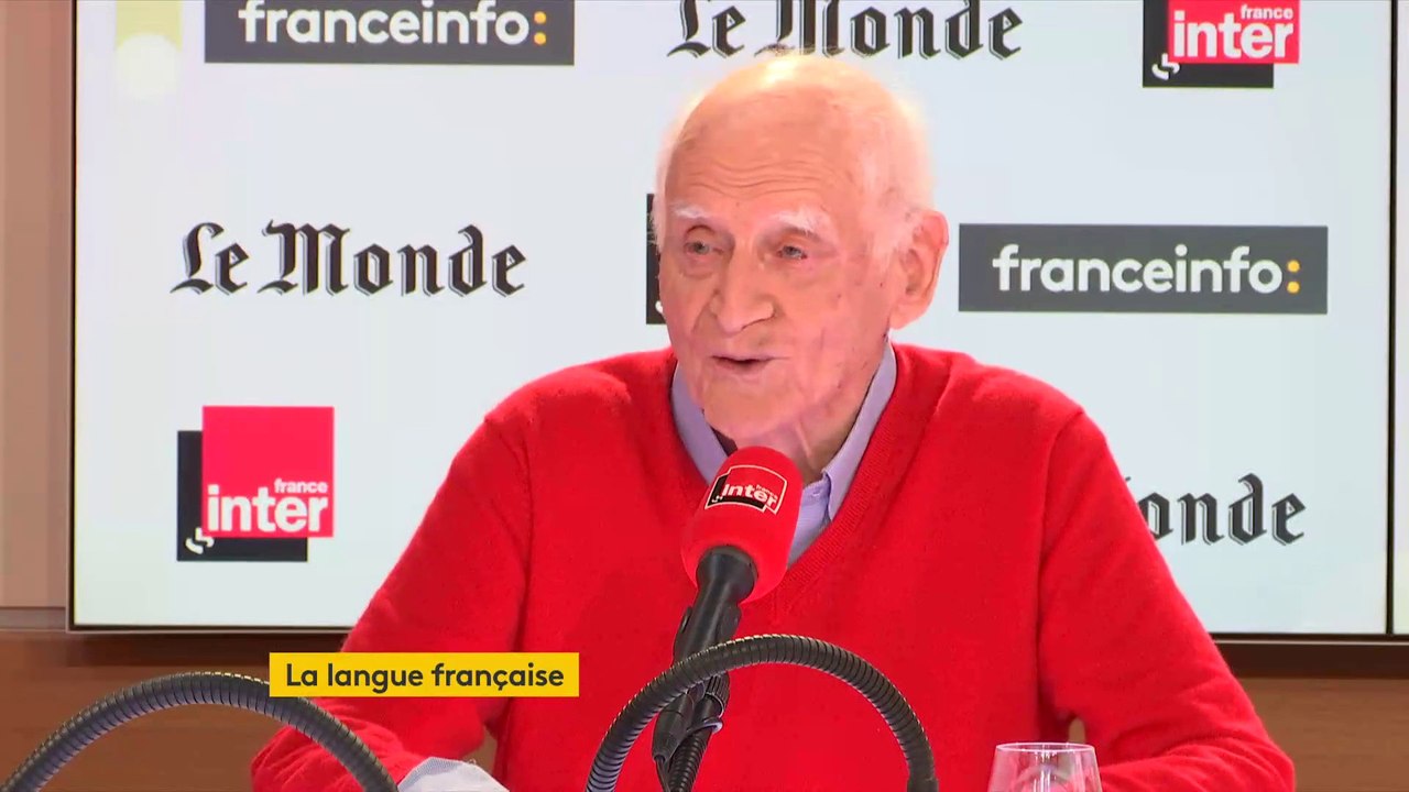 Michel Serres sur la féminisation des mots : "Le problème est plus simple qu'on ne le pense : il y a en français des mots épicènes, qui ont les deux genres, et il y en a beaucoup plus qu'on croit"
