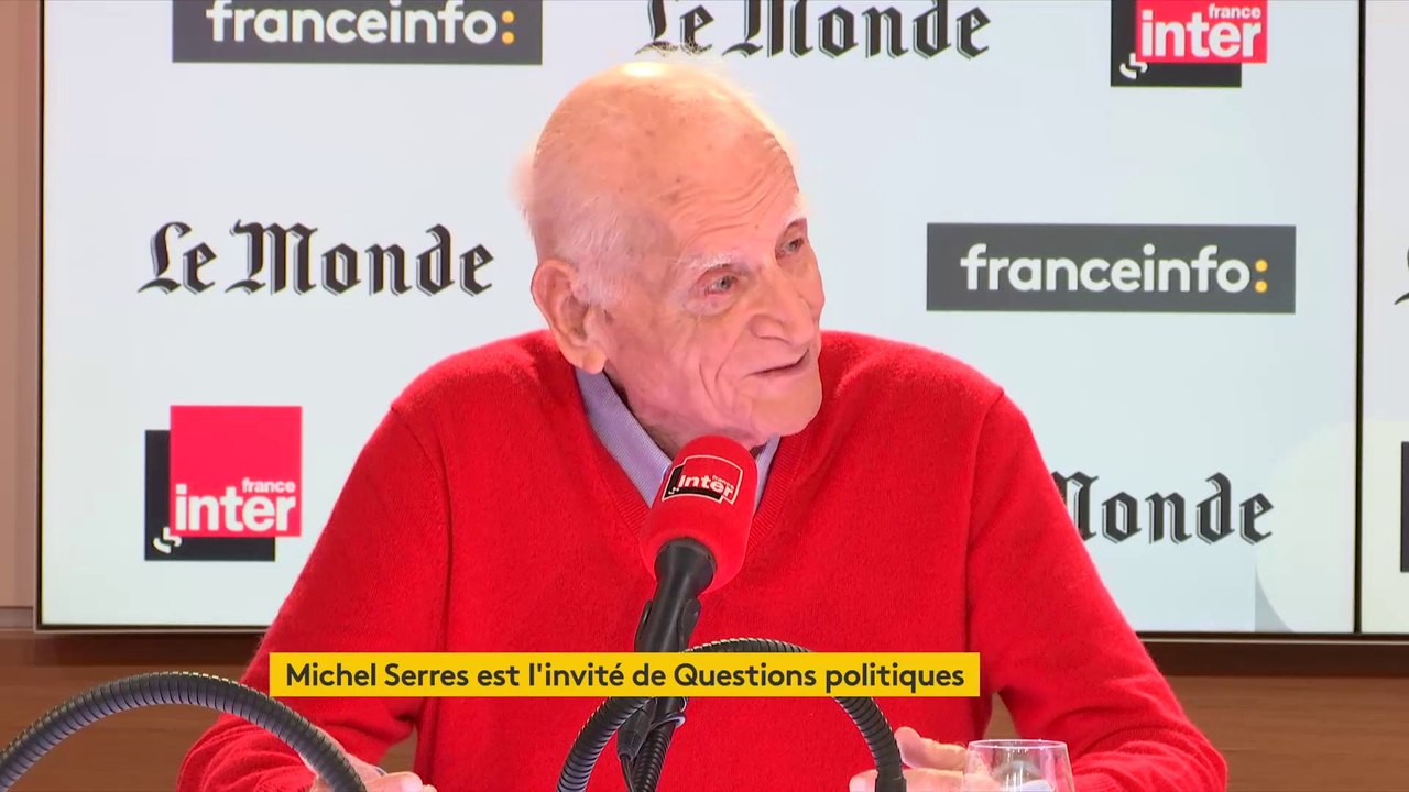 Michel Serres, invité de Questions Politiques