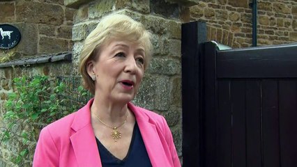 Leadsom announces Tory leadership bid
