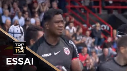 TOP 14 - Essai Iosefa TEKORI (ST) - Toulouse - Perpignan - J26 - Saison 2018/2019