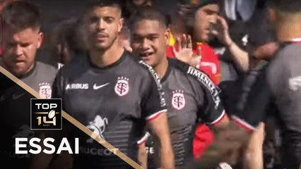 TOP 14 - Essai Josh MATAVESI (ST) - Toulouse - Perpignan - J26 - Saison 2018/2019