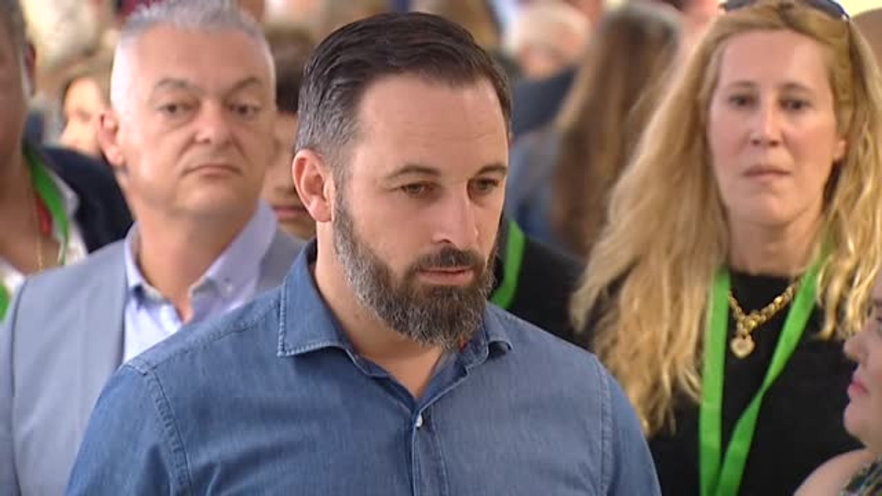 Abascal asegura no tener "ningún tipo de temor" ante los resultados de las elecciones