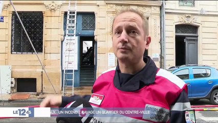 Bordeaux : un incendie majeur dans le centre-ville