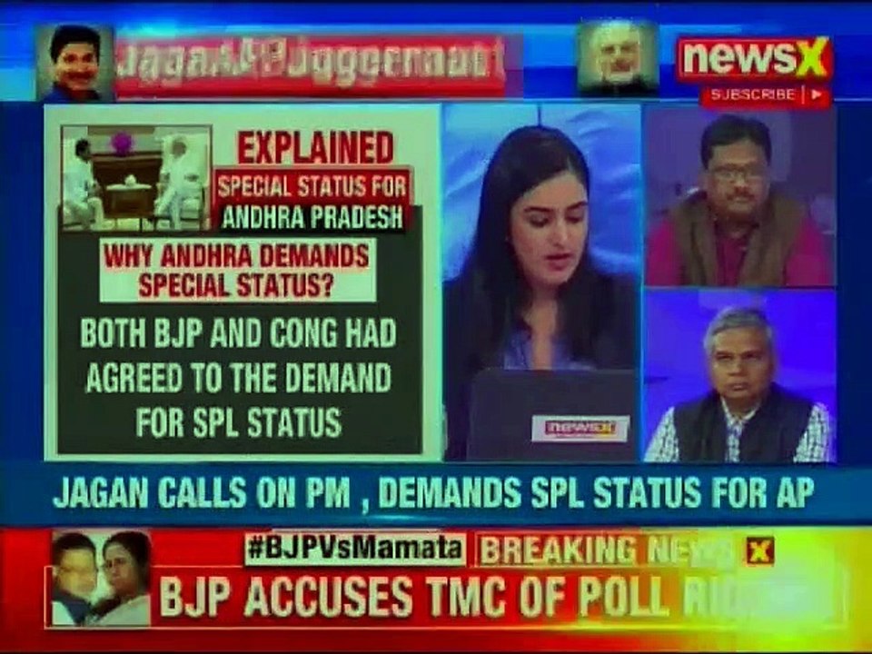 YSRCP Jagan Mohan Reddy demands Special Status for  Andhra Pradesh after meeting PM Narendra Modi