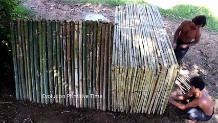 Build Chicken House (Using bamboo and mud)