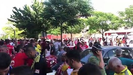 Granada-Cádiz: Ambiente previo entre ambas aficiones