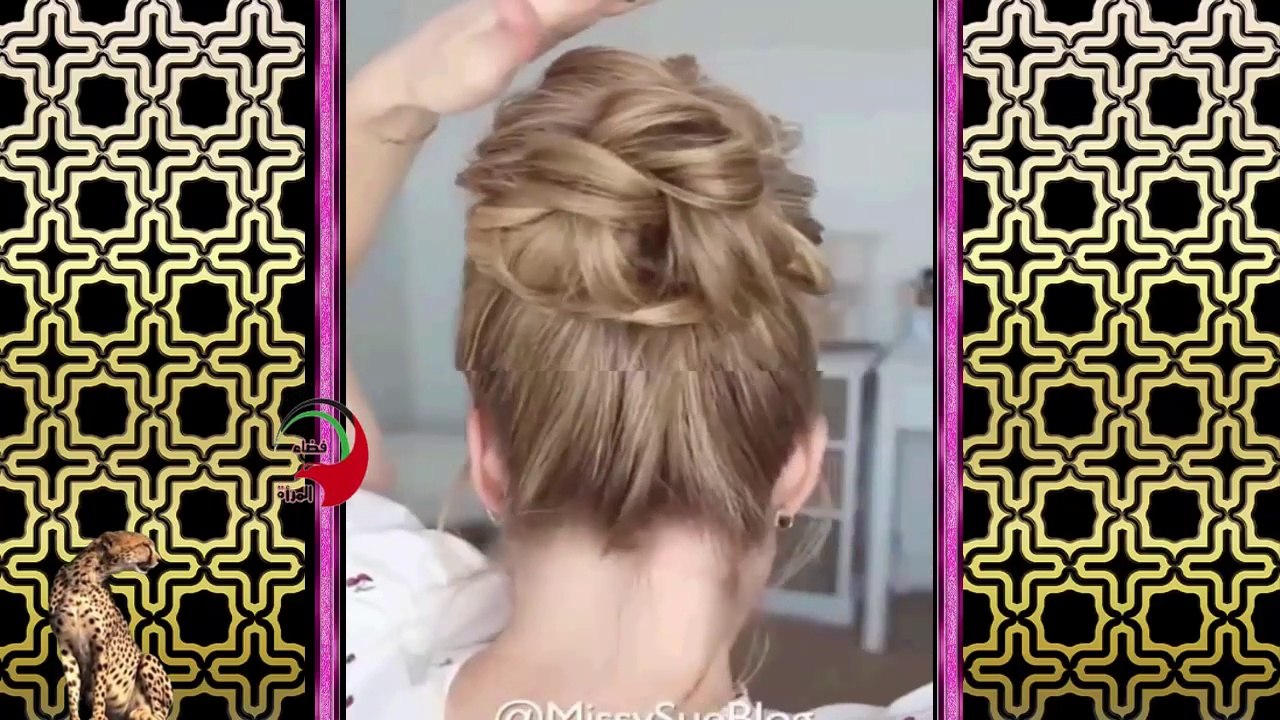 تسريحات شعر 2019تسريحات للشعر الطويل تجعلك مميزة بين صديقاتك- ج70 مع فضاء المرأة مع زينة