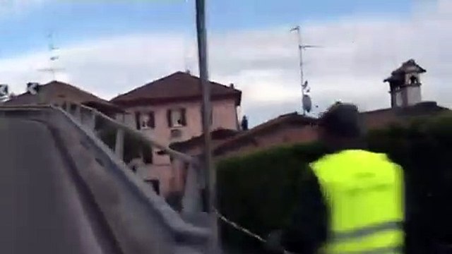 Ciclismo - Giro d'Italia - La Caida de Primoz Roglic