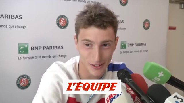 Humbert «Je ne dirais pas qu'il a mieux joué que moi...» - Tennis - Roland-Garros (H)