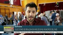 Realizan elecciones europeas, municipales y autonómicas en España