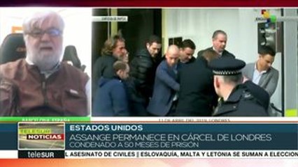 EEUU: presentan 17 nuevos cargos en contra de Julian Assange