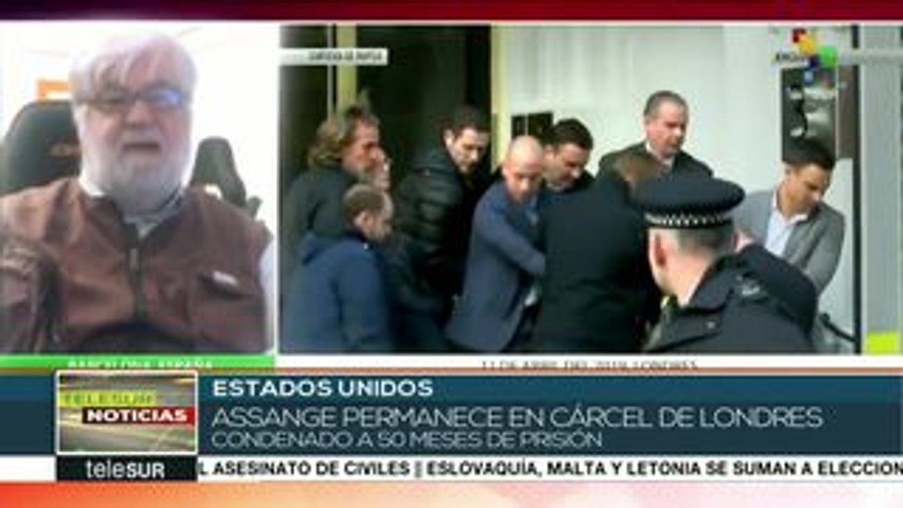 EEUU: presentan 17 nuevos cargos en contra de Julian Assange