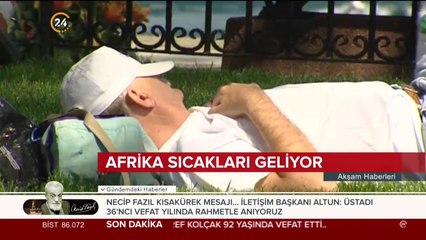 Afrika sıcakları geliyor
