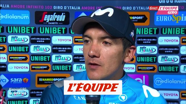 Carapaz «Une journée de repos vraiment bienvenue» - Cyclisme - Giro