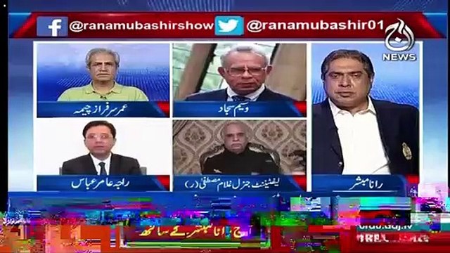 Aaj Rana Mubashir Kay Saath– 26th May 2019