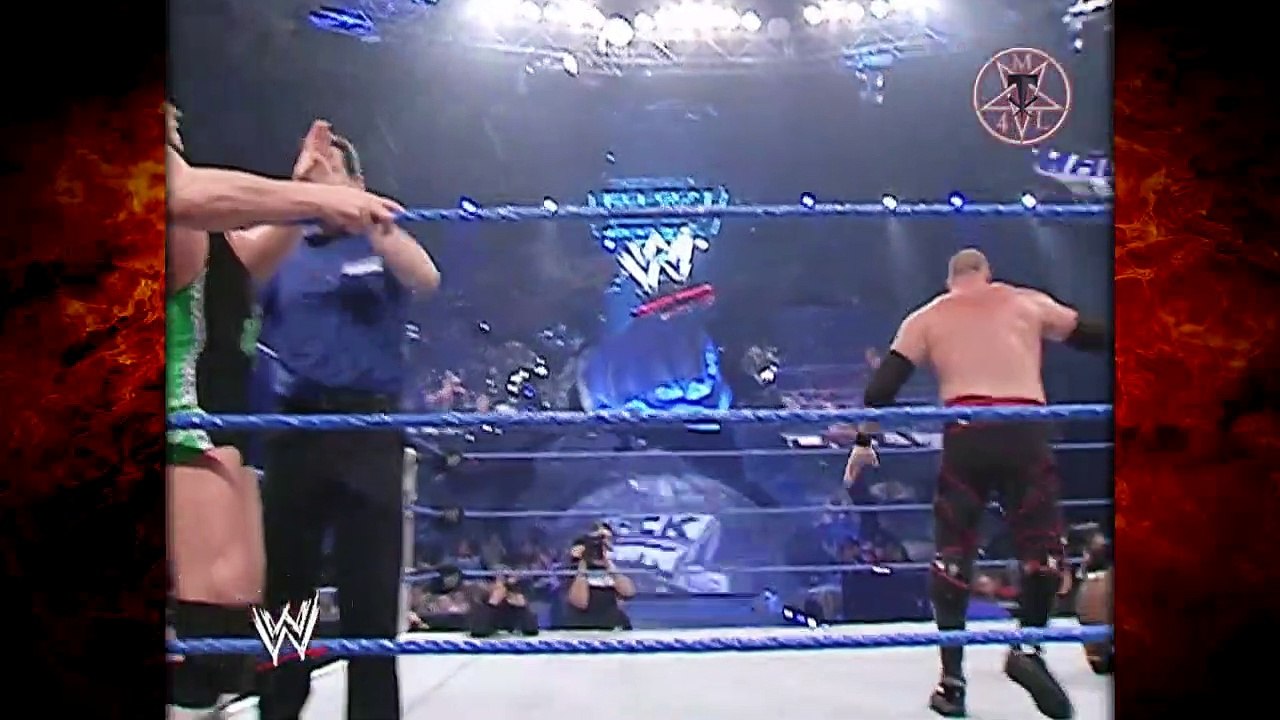 The Undertaker & Kane vs Finlay & King Booker w/ Queen Sharmell 12/22/06 (2/2)