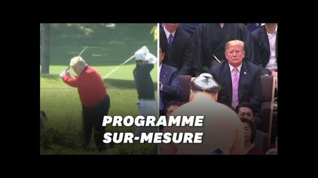 Donald Trump choyé par Shinzo Abe avant les discussions officielles