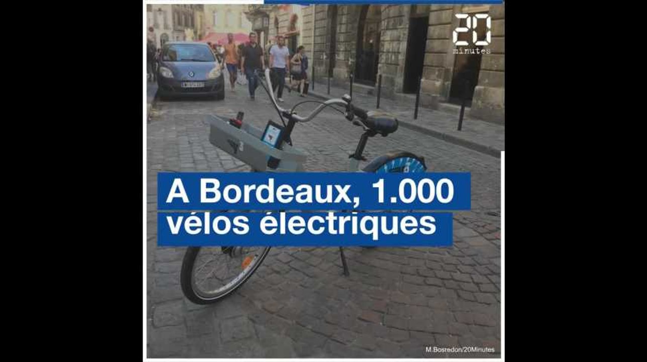 Bordeaux: La flotte des vélos en libre service passe à l'électrique