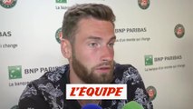 Halys «Dur d'espérer mieux sans service» - Tennis - Roland-Garros (H)