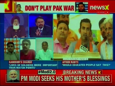 Shahid Afridi lashes out at Gautam Gambhir; Calls Him Insensible, Uneducated, ICC World Cup 2019