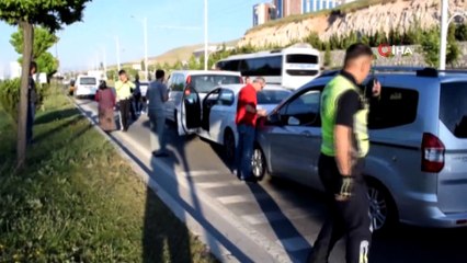 Malatya'da zincirleme trafik kazası