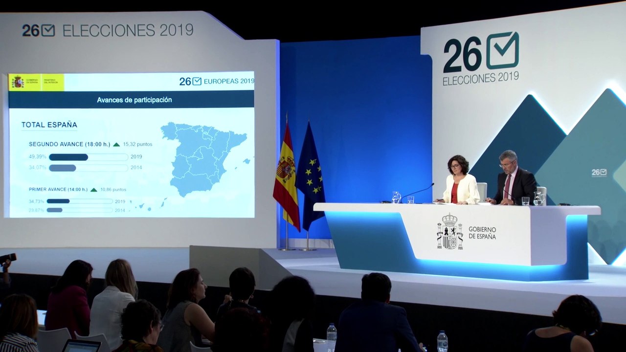 La participación en las locales a las 18.00 se sitúa en el 49,9%