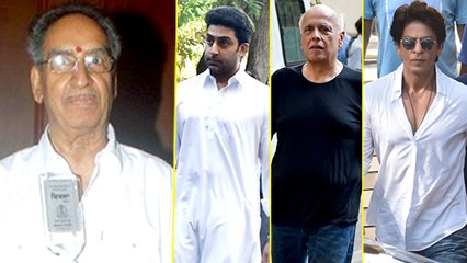 Bollywood Celebs Pay Their Final Respects To Veeru Devgn