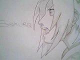 Mes dessins de la série Naruto