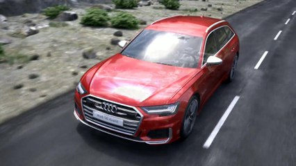 Audi S6 Avant TDI Drivetrain Animation