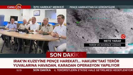 Irak'ın kuzeyine Pençe Harekatı