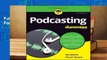 Full E-book Podcasting for Dummies  For Online