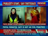 Raja Ram Mohan Roy a traitor, Sati is not an evil practice: Payal Rohtagi
