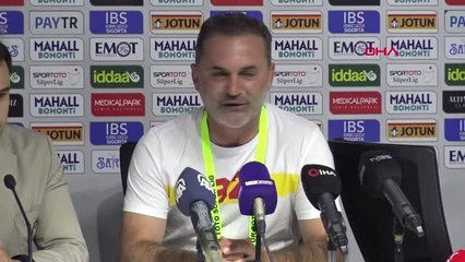 SPOR Göztepe - Ankaragücü maçının ardından