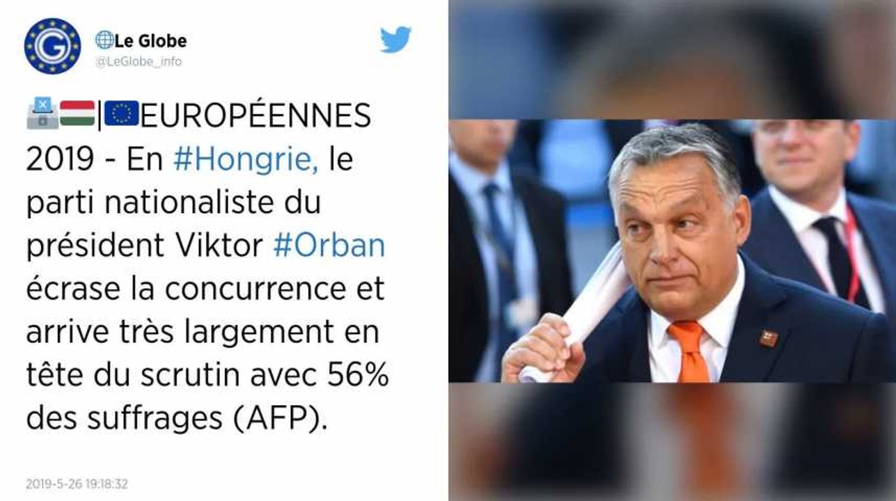 Européennes. Large victoire du parti souverainiste du Premier ministre Hongrois Viktor Orban