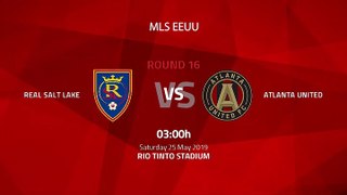 Pre match day between Real Salt Lake and Atlanta United Round 16 MLS