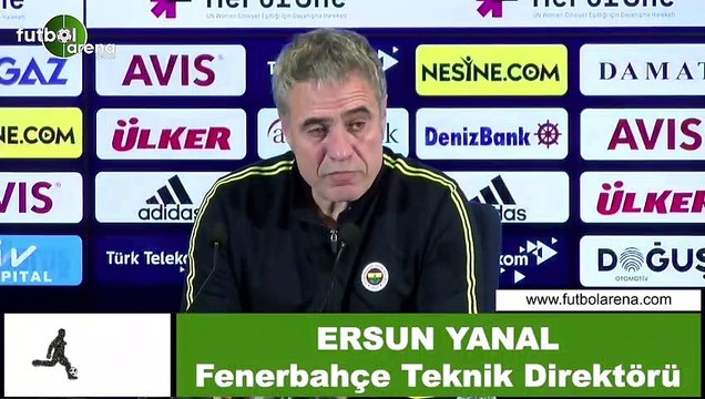 Ersun Yanal'a basın toplantısında Ali Koç'un Kurgulanmış düze sözleri soruldu