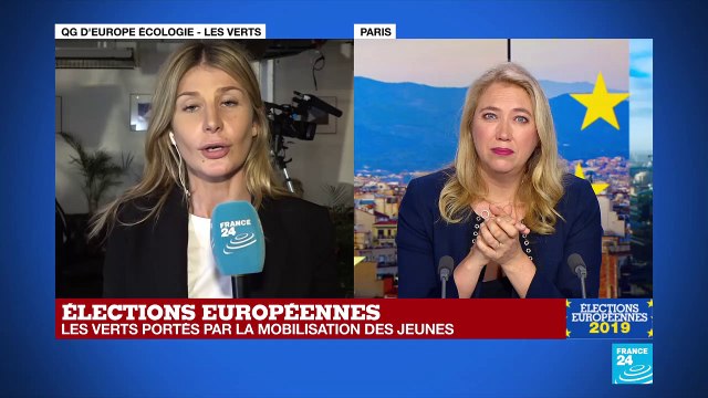 Élections européennes : L'ambiance est à la fête chez les Verts