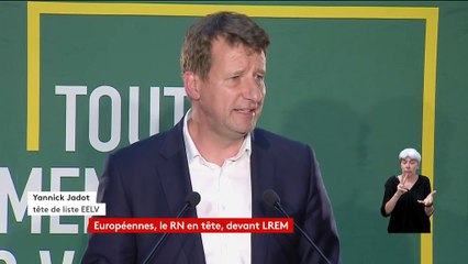 Résultats européennes 2019 : selon Yannick Jadot, "il n'est pas exclu ce soir que l'écologie soit la première force politique chez les jeunes"