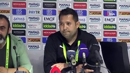 Göztepe - MKE Ankaragücü maçının ardından