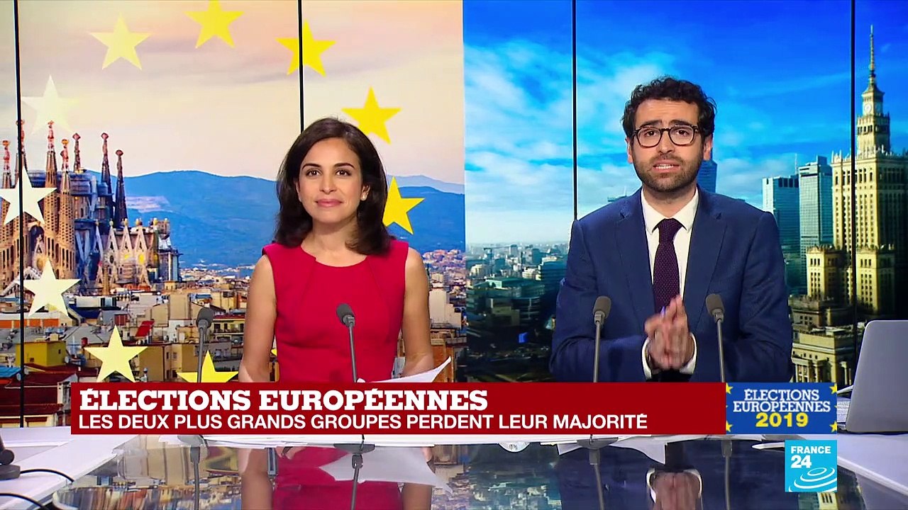 Élections européennes : Les projections au Parlement européen