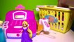 Learn names of fruit and vegetables toys with Cash Register