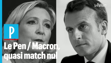Le Pen - Macron : « Un quasi match nul »