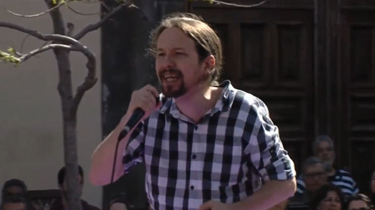 Iglesias dice que si PSOE no pacta con Rivera es porque "se ha vuelto loco"