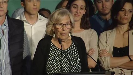 Carmena asume que no podrá ser alcaldesa de Madrid