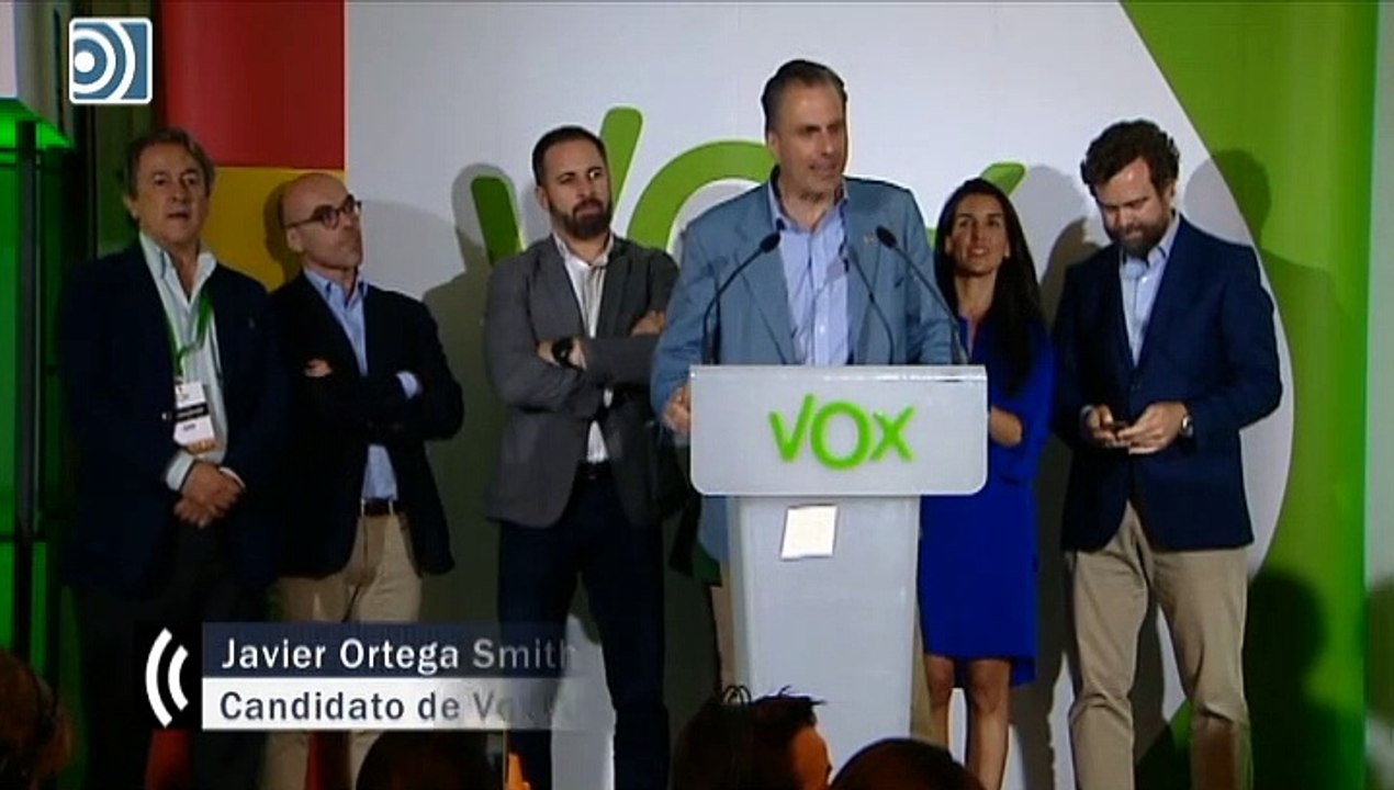 Santiago Abascal: "Vox va a hacer valer sus votos y no va a aceptar cordones sanitarios"