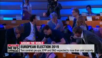 European elections: final votes cast as EU awaits results